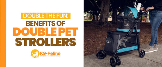 Benefits of Double Pet Strollers