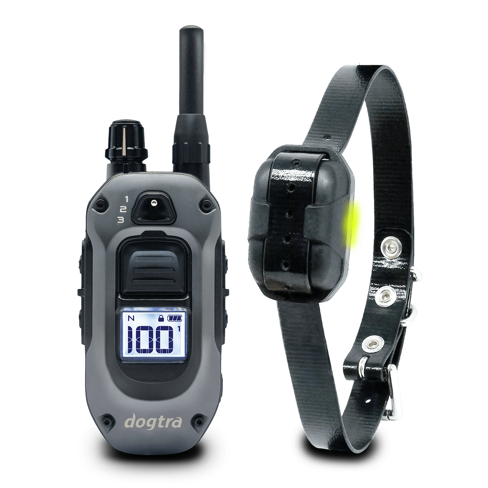 Dogtra 280X e-collar unit with handheld remote and dog collar for effective training and improved focus