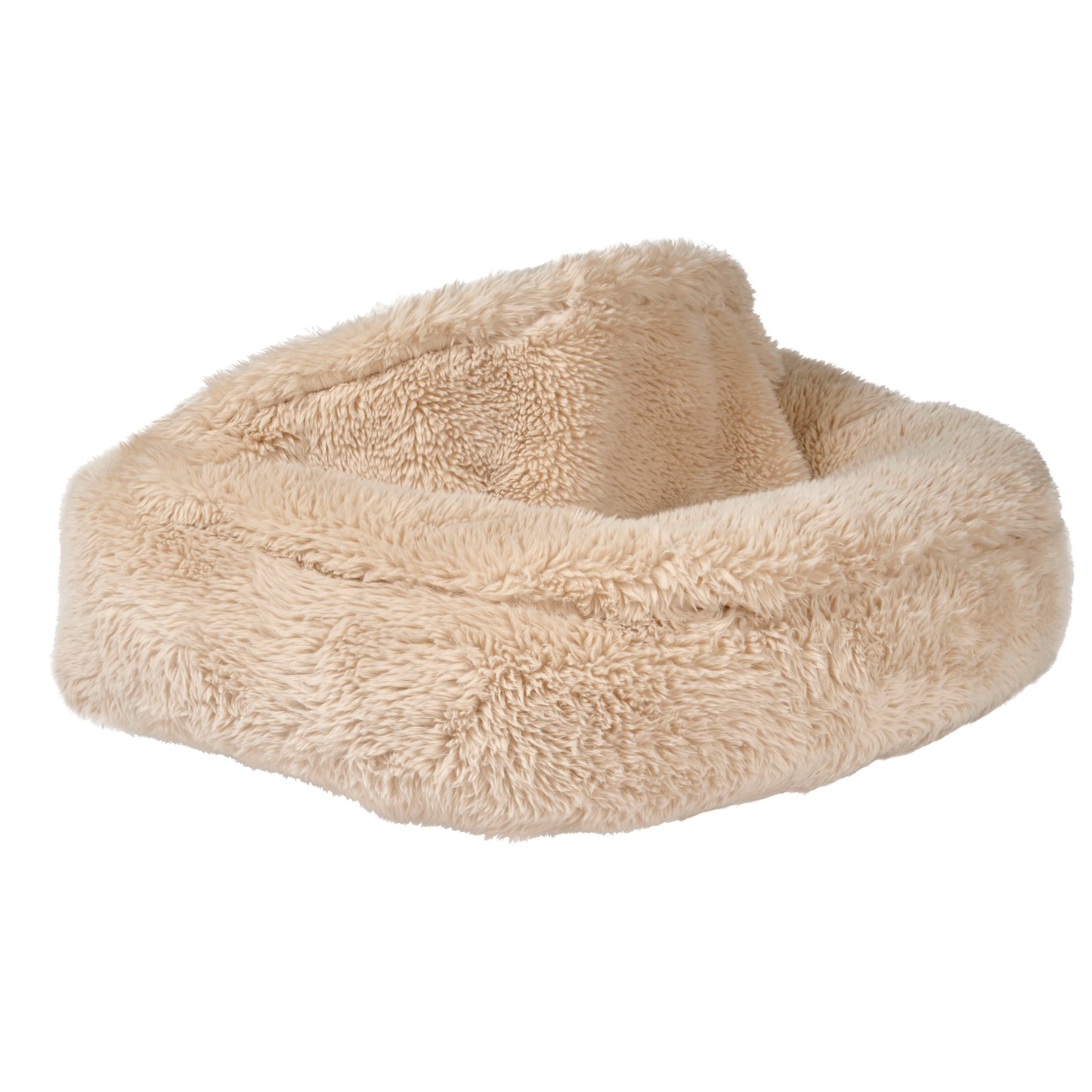 Canopy Cozy Faux Fur Bed