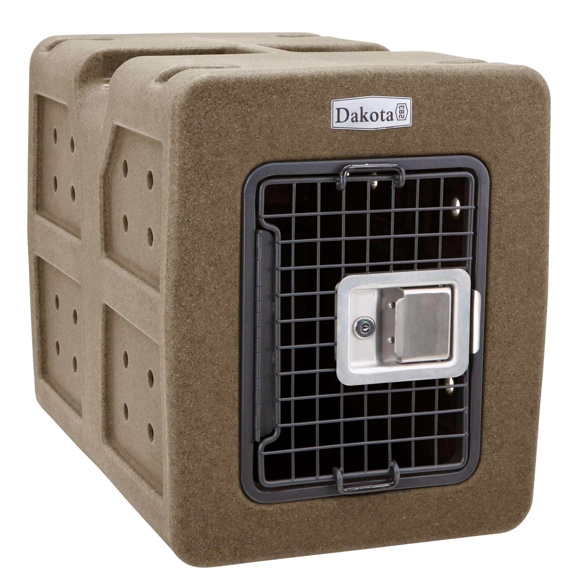 Dakota 283 G3 Framed Door Kennel with Dakota Guard Antimicrobial K9 - Feline Unique Pet Accessories