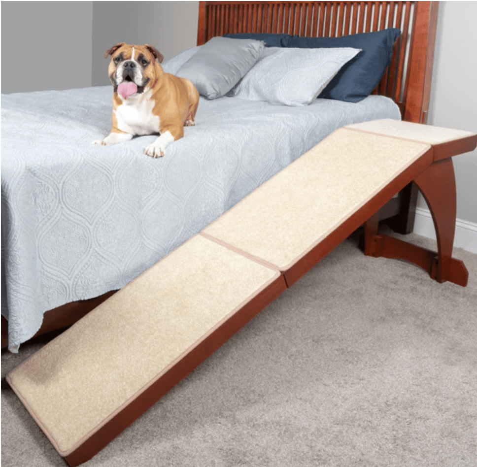 Bedside Dog Ramp K9 - Feline Unique Pet Accessories