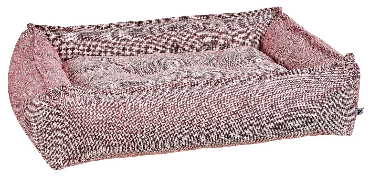 Luxury Bowsers Sterling Lounge Dog Bed | Color: Berry K9 - Feline Unique Pet Accessories