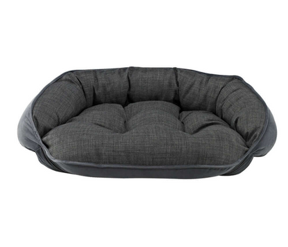 Buy Crescent Dog Bed for Aging Pets | Color: Storm K9 - Feline Unique Pet Accessories