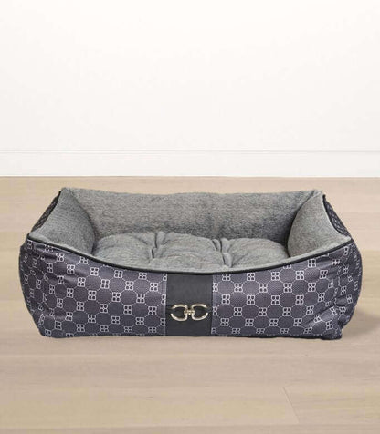 Bowsers Scoop Dog Bed - Comfort & Style | Color: Signature Noir K9 - Feline Unique Pet Accessories