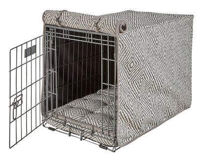 Luxury Dog Crate Cover | Color: Diamondback K9 - Feline Unique Pet Accessories