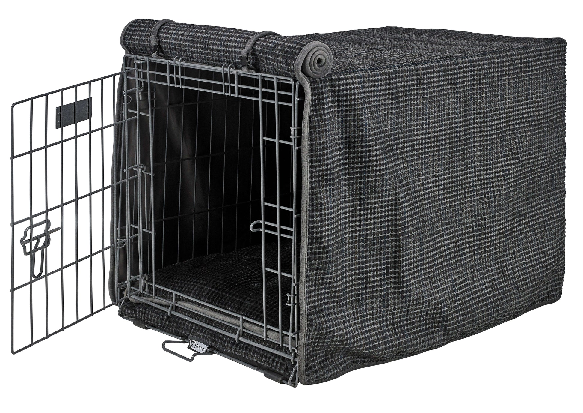 Luxury Dog Crate Cover | Color: Iron Mountain K9 - Feline Unique Pet Accessories