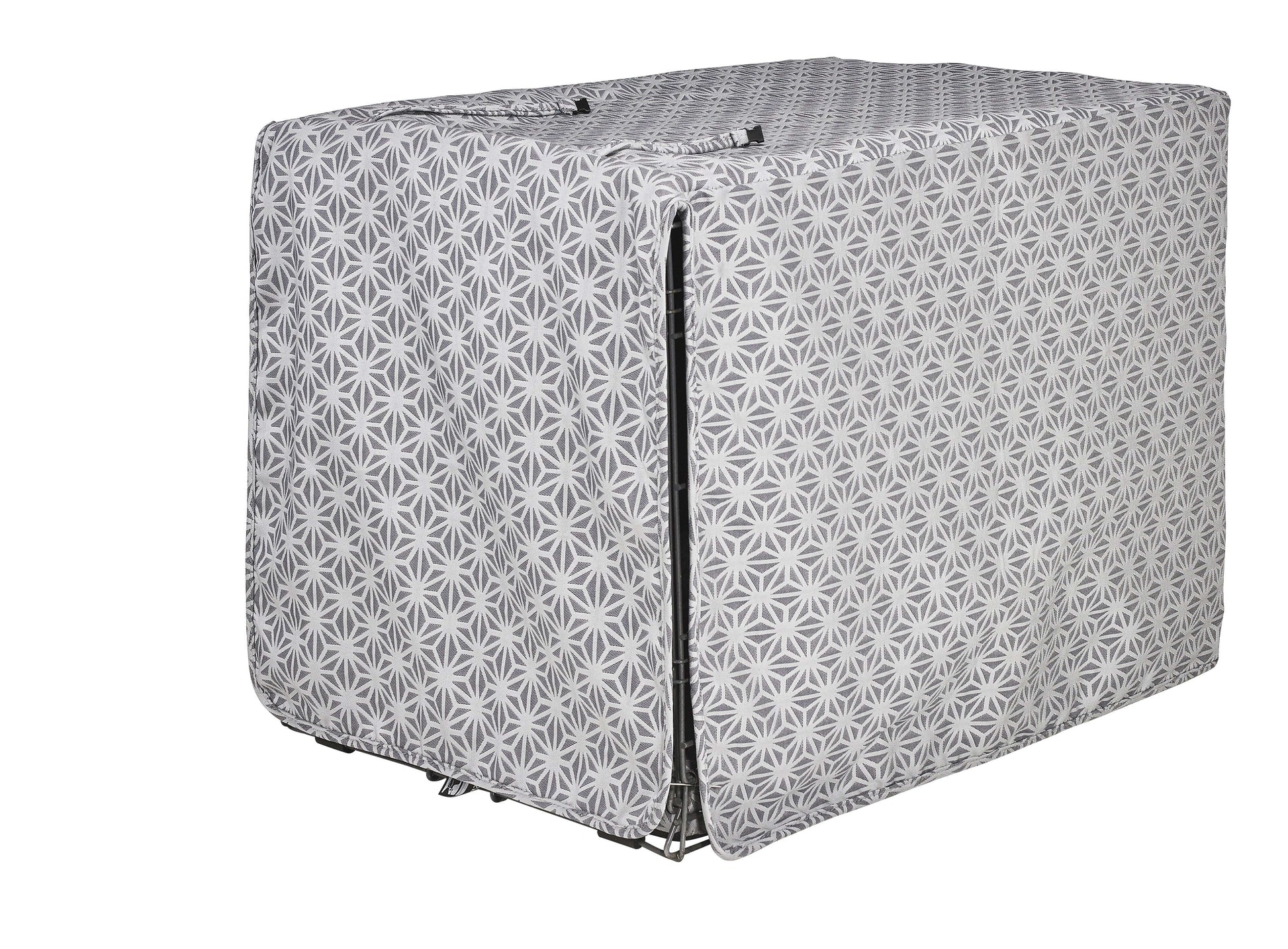 Luxury Dog Crate Cover | Color: Mercury K9 - Feline Unique Pet Accessories