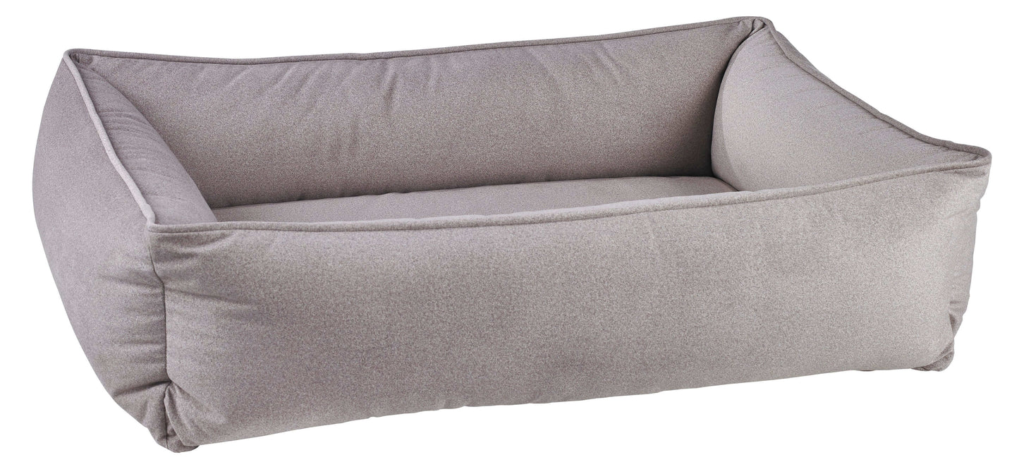 Bowsers Urban Lounger Designer Dog Bed | Color: Flint, Shadow, Sandstone K9 - Feline Unique Pet Accessories