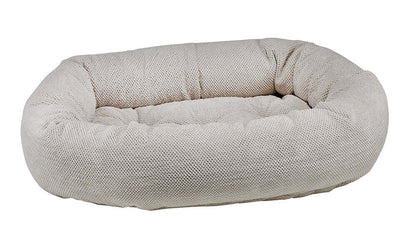 Bowsers Designer Donut Dog Bed | Color: Aspen K9 - Feline Unique Pet Accessories