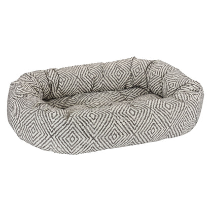 Bowsers Designer Donut Dog Bed | Color: Diamondback K9 - Feline Unique Pet Accessories