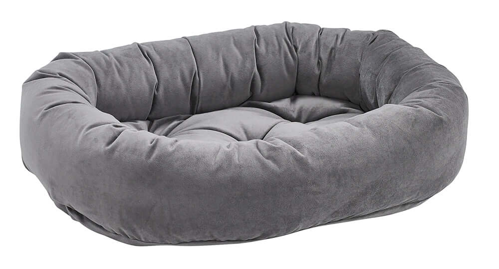 Bowsers Designer Donut Dog Bed | Color: Dusk K9 - Feline Unique Pet Accessories