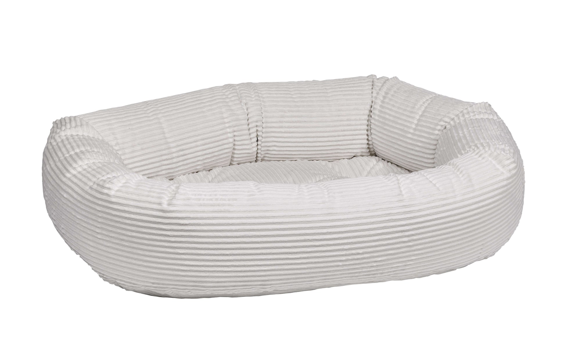 Bowsers Designer Donut Dog Bed | Color: Marshmallow K9 - Feline Unique Pet Accessories