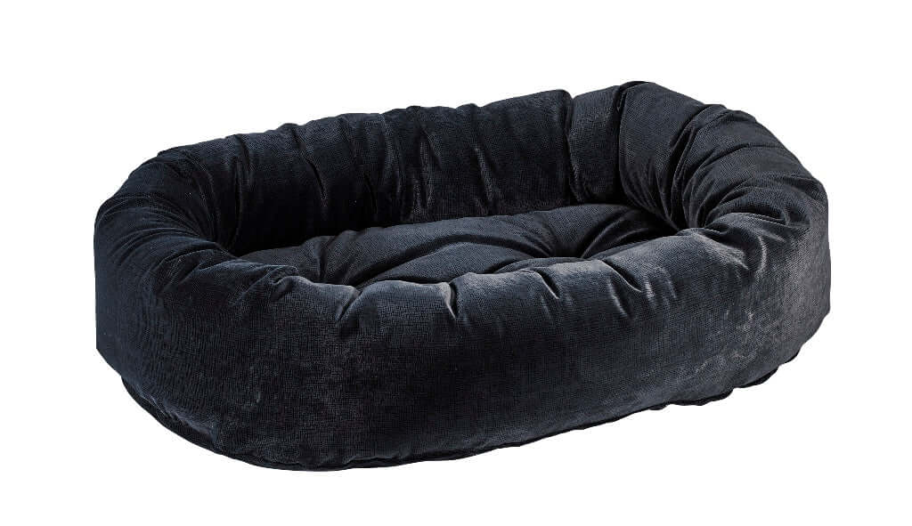 Bowsers Designer Donut Dog Bed | Color: Shale K9 - Feline Unique Pet Accessories