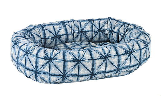 Bowsers Designer Donut Dog Bed | Color: Shibori K9 - Feline Unique Pet Accessories