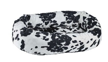 Bowsers Designer Donut Dog Bed | Color: Wrangler K9 - Feline Unique Pet Accessories