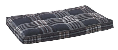 Bowsers Luxury Dog Crate Mattress | Color: Greystone Tartan K9 - Feline Unique Pet Accessories