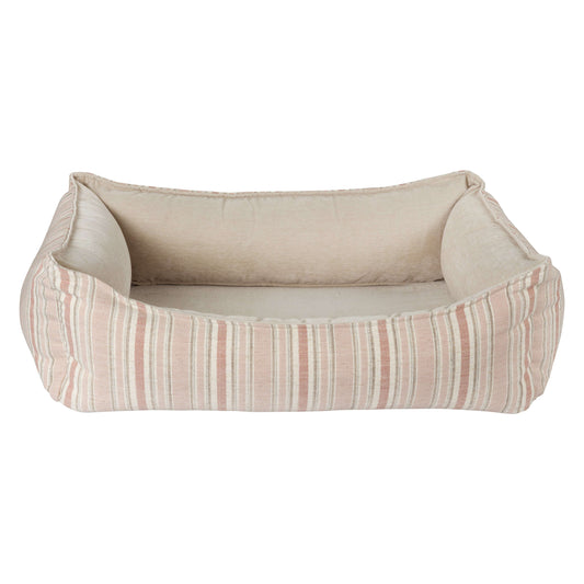 Bowsers Oslo Ortho Dog Bed | Color: Sanibel Stripe K9 - Feline Unique Pet Accessories