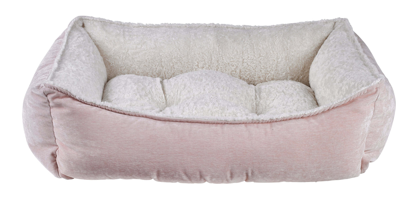 Bowsers Scoop Dog Bed | Color: Blush K9 - Feline Unique Pet Accessories