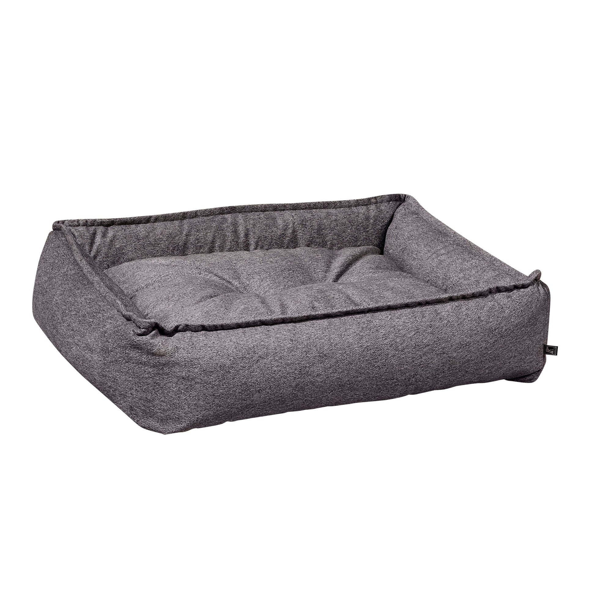 Luxury Bowsers Sterling Lounge Dog Bed | Color: Gravel K9 - Feline Unique Pet Accessories