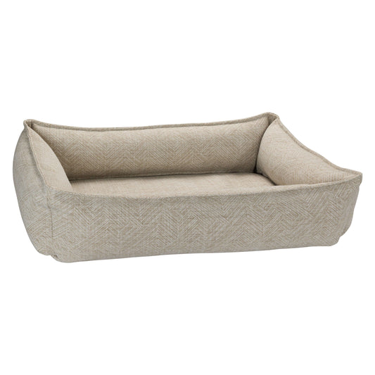 Bowsers Urban Lounger Designer Dog Bed | Color: Natura K9 - Feline Unique Pet Accessories