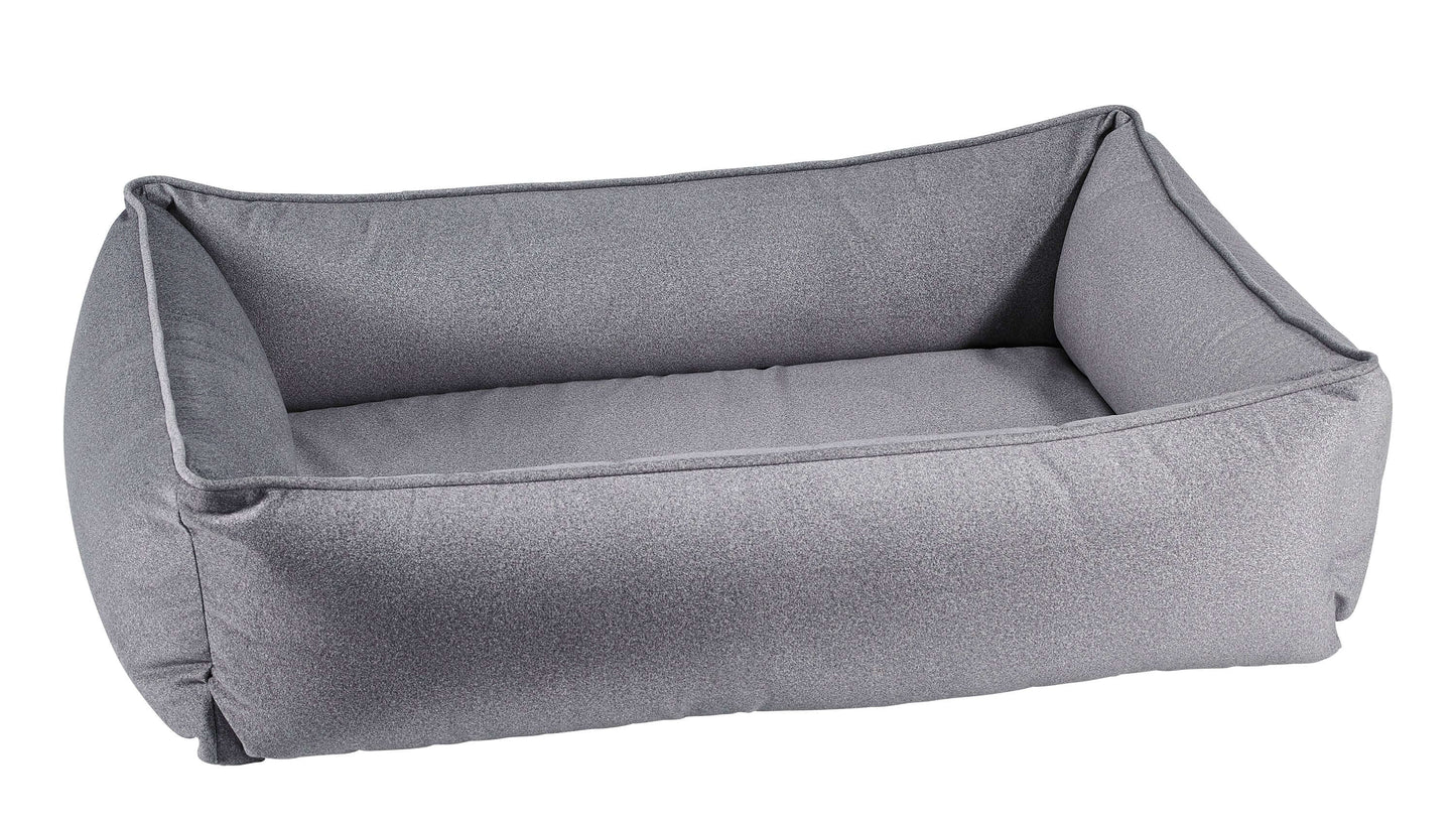 Bowsers Urban Lounger Designer Dog Bed | Color: Shadow K9 - Feline Unique Pet Accessories