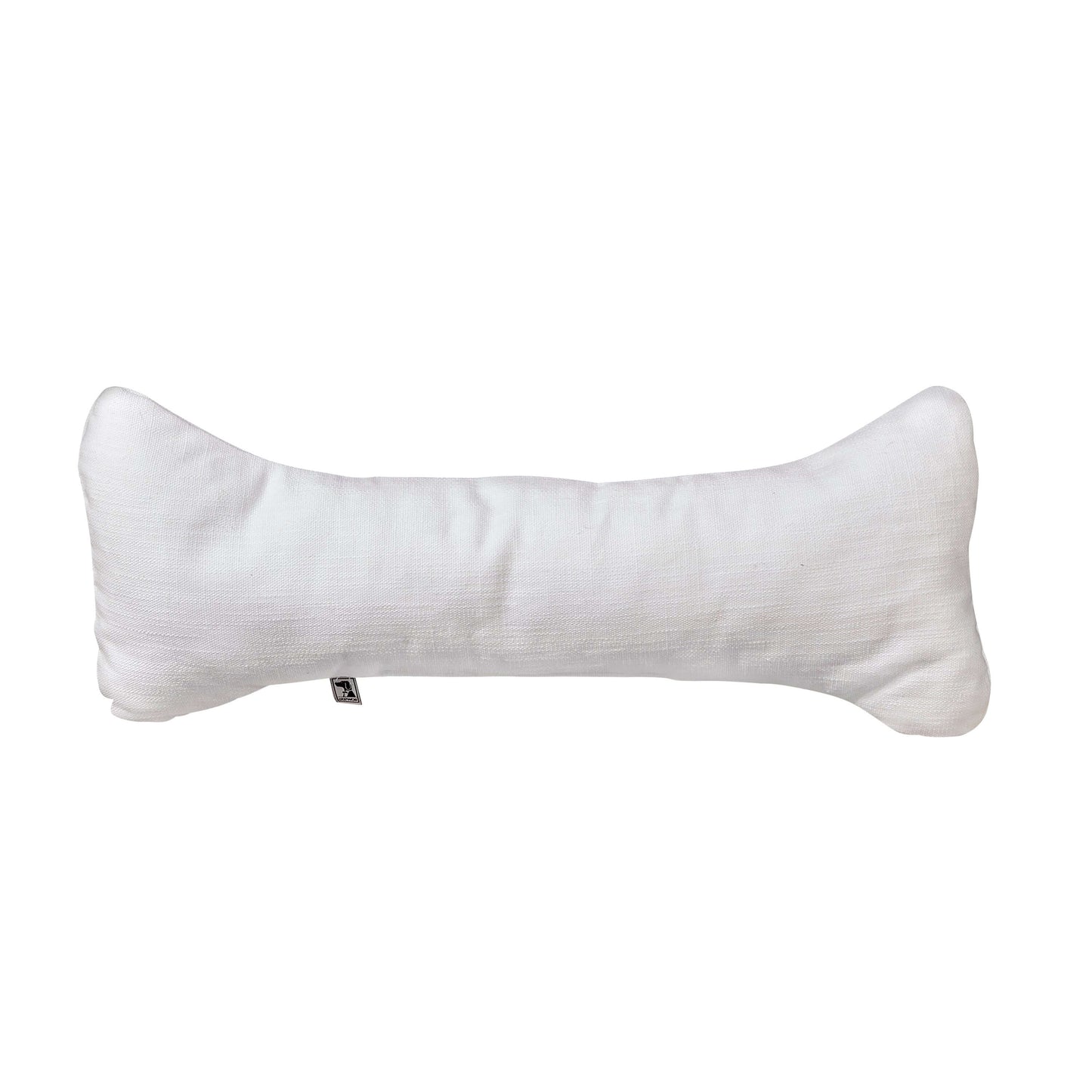 Bumper Bone Pillow for Dogs | Pure White K9 - Feline Unique Pet Accessories