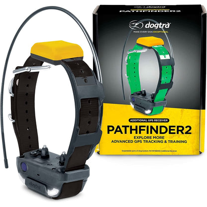 Dogtra Pathfinder2 Dog tracking & Training Collar - Additional Receiver Collar K9 - Feline Unique Pet Accessories