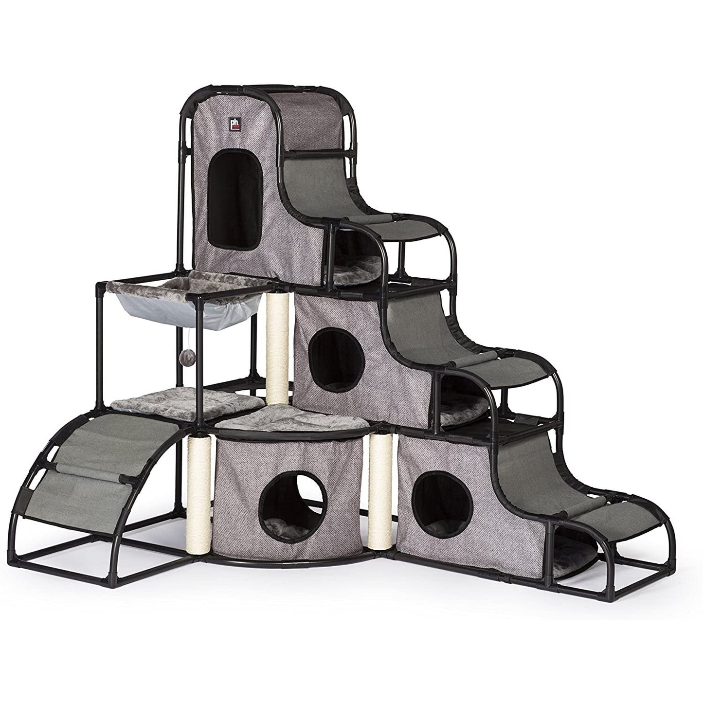 Prevue Pet Products Catville Tower - Gray Print K9 - Feline Unique Pet Accessories