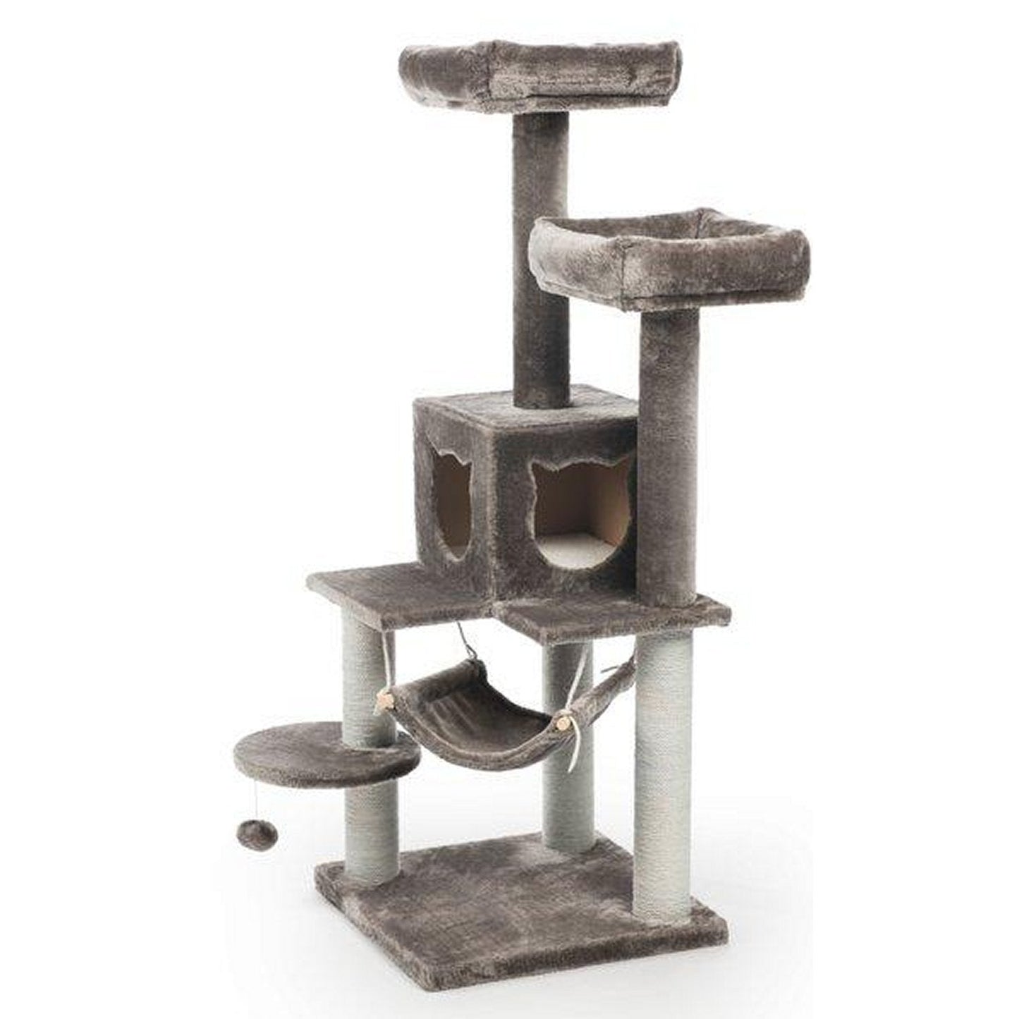 Prevue Pet Products Kitty Power Paws Party Tower Furniture K9 - Feline Unique Pet Accessories