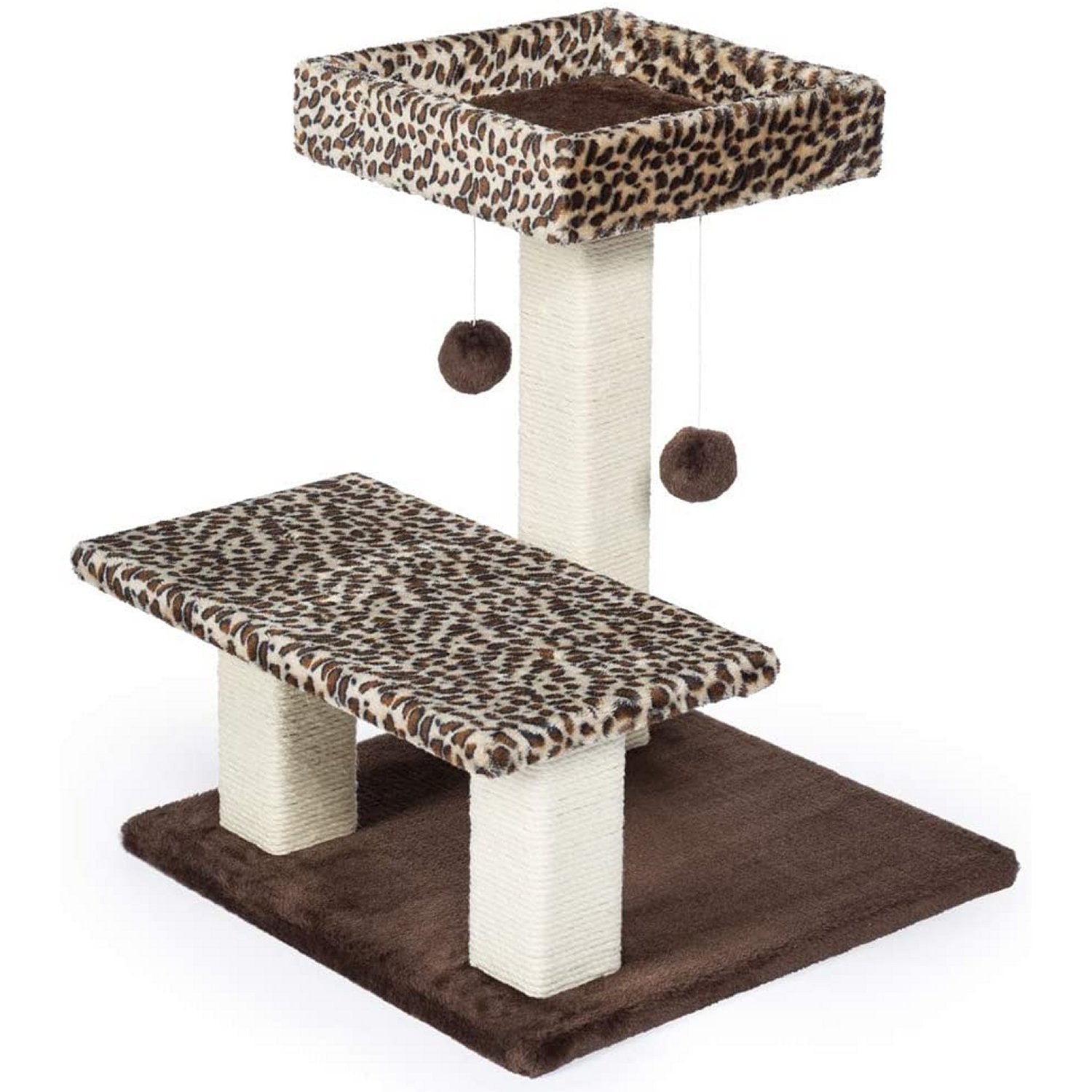 Prevue Pet Products Kitty Power Paws Leopard Terrace K9 - Feline Unique Pet Accessories