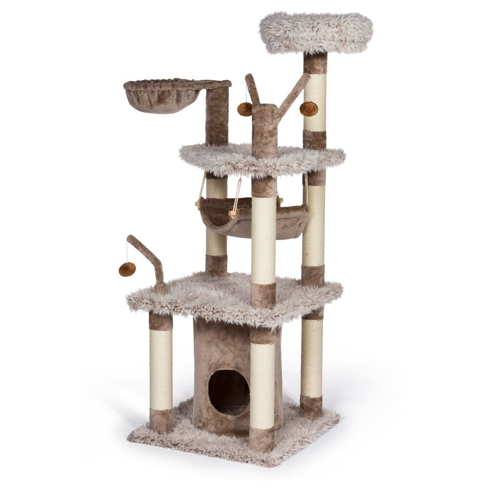 Prevue Pet Products Kitty Power Paws Siberian Mountain Cat Furniture K9 - Feline Unique Pet Accessories