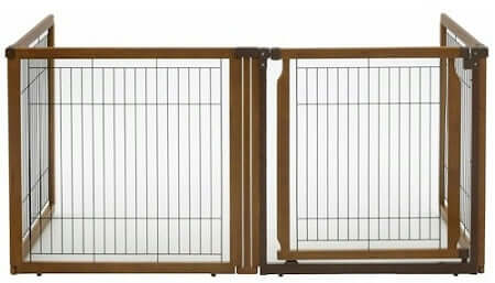 4 Panel Convertible Elite Pet Gate K9 - Feline Unique Pet Accessories