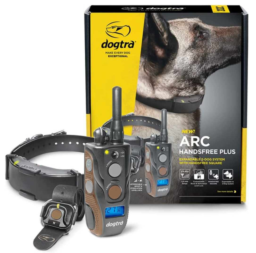 Dogtra ARC HANDSFREE Plus Boost and Lock, Remote Dog Training E-Collar K9 - Feline Unique Pet Accessories