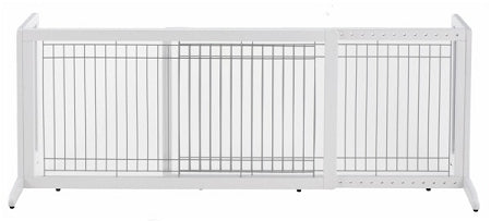 Large Cool Breeze Freestanding Pet Gate K9 - Feline Unique Pet Accessories