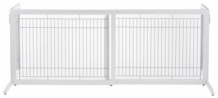 Large Cool Breeze Freestanding Pet Gate - Tall K9 - Feline Unique Pet Accessories