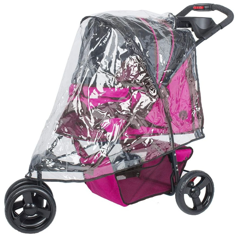 Petique Rain Cover for Pet Strollers - 1 count K9 - Feline Unique Pet Accessories