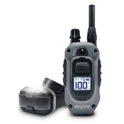 Dogtra 280X 1-Dog Unit e-collar and remote transmitter for training with tone, vibration, BOOST, and highly visible light