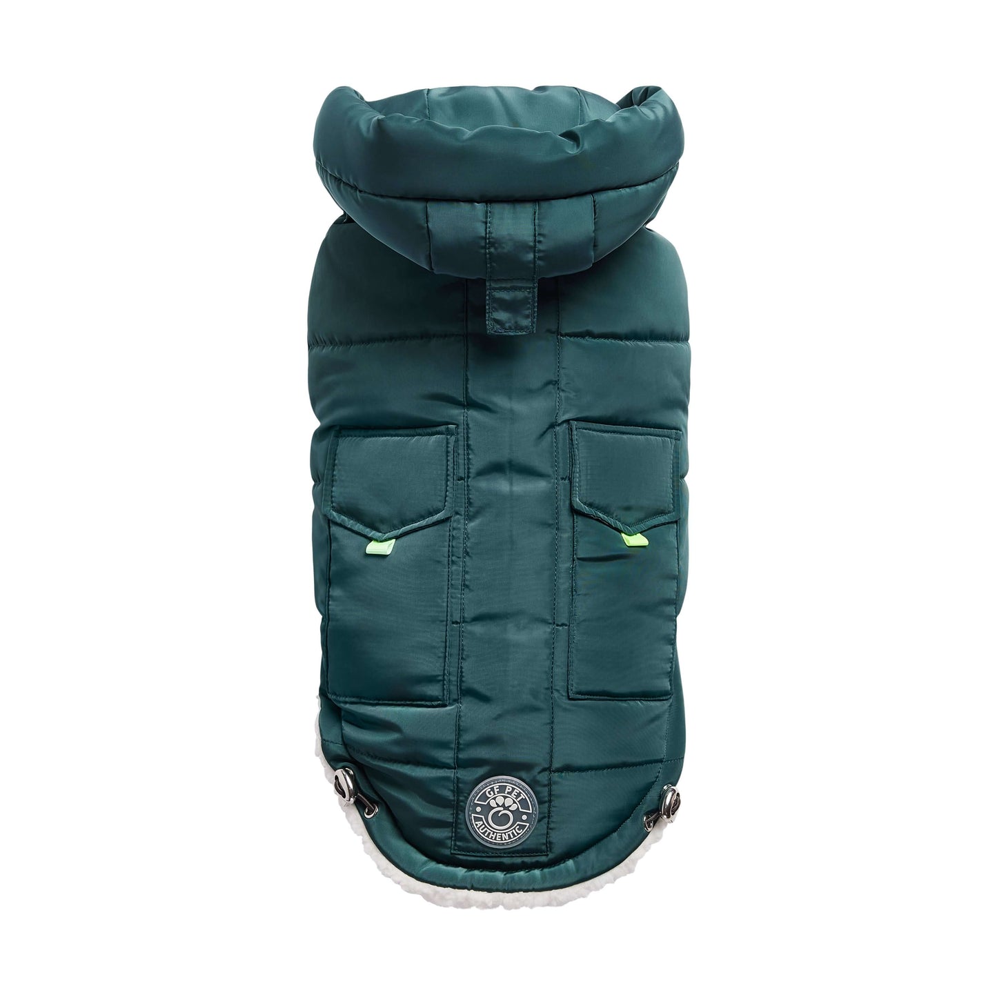 Super Puff Parka - Teal K9 - Feline Unique Pet Accessories