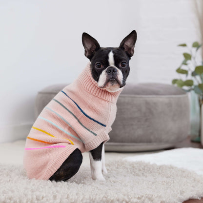 Arctic Sweater - Pink K9 - Feline Unique Pet Accessories